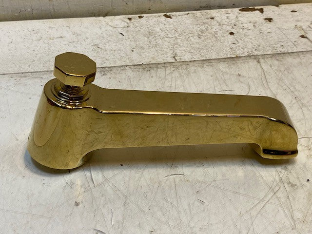 Kohler Gold Tub Faucet 9" Long 3-1/2" Tall 30mm Bore