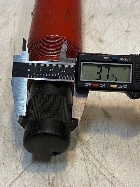 Hydraulic Cylinder 14-1/2" Long 38mm End 57mm OD