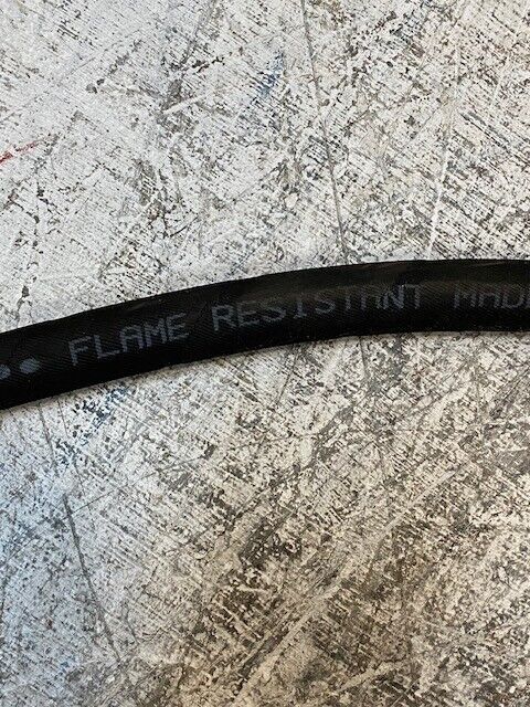 Parker Flame Resistant 30" Hose Assy. 149790 MX06 3/8 SAE100R1AT 2250 Psi Max