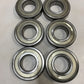 6 NTN Bearings 6316C3 Deep Groove Radial Ball 80mm Bore ID 170mm OD 39mm Width