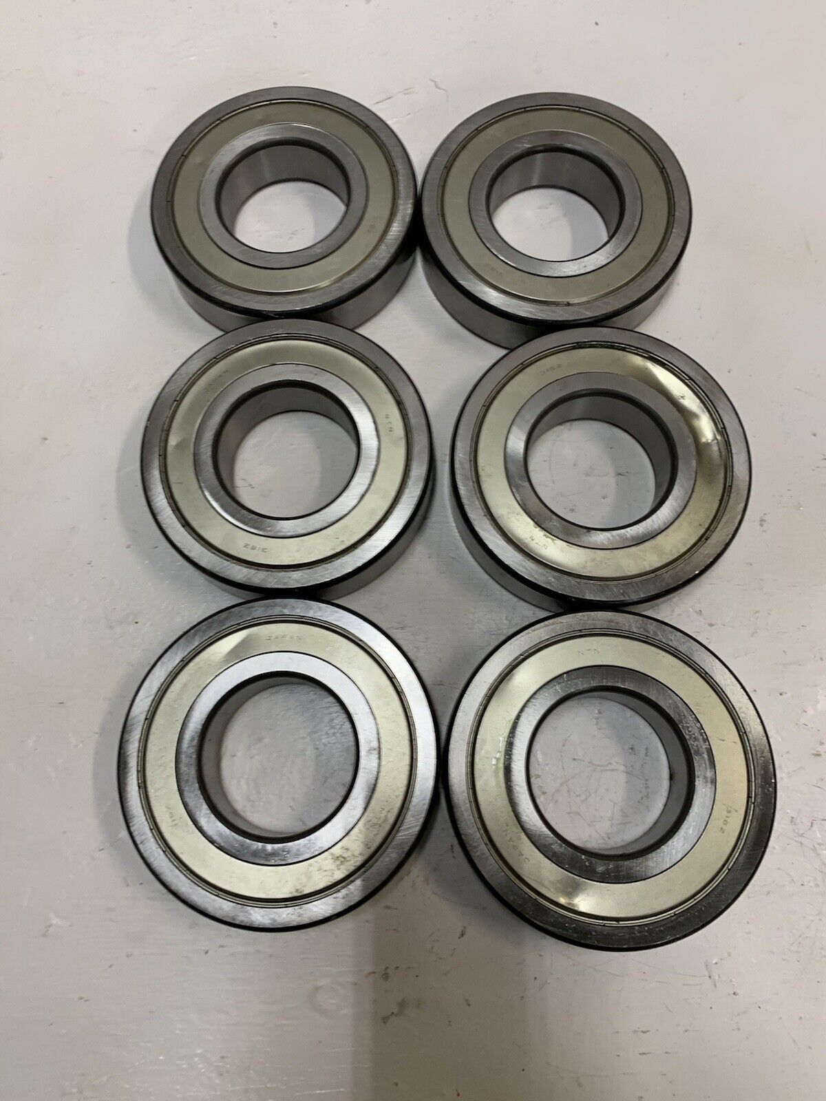 6 NTN Bearings 6316C3 Deep Groove Radial Ball 80mm Bore ID 170mm OD 39mm Width