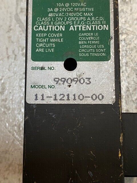 GO Switch 11-12110-00 Proximity Limit Switch