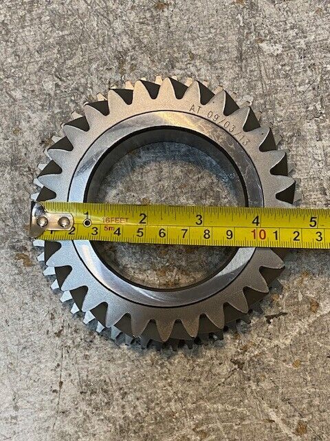 Helical Auger Transmission Gear 5-1/4" 54-Teeth 4-5/8" 28-Spline 72mm Bore