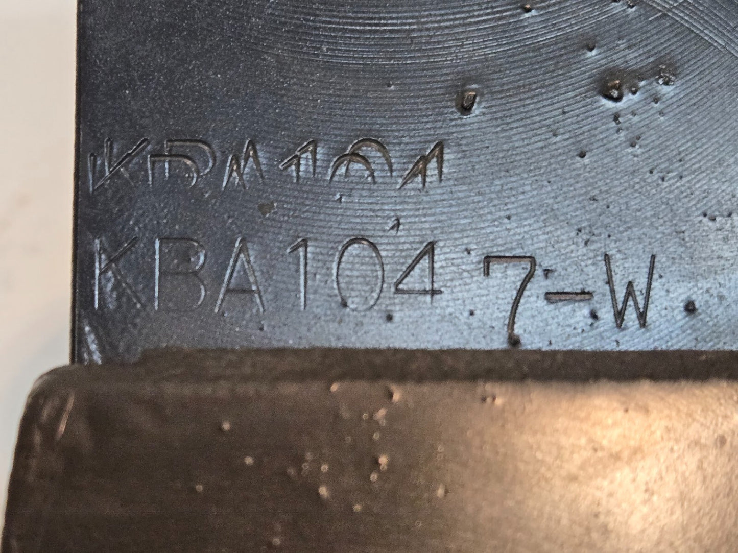 Track Roller KBA1047-W for Case Excavator KBA1050 | 19.5mm Mounting Holes