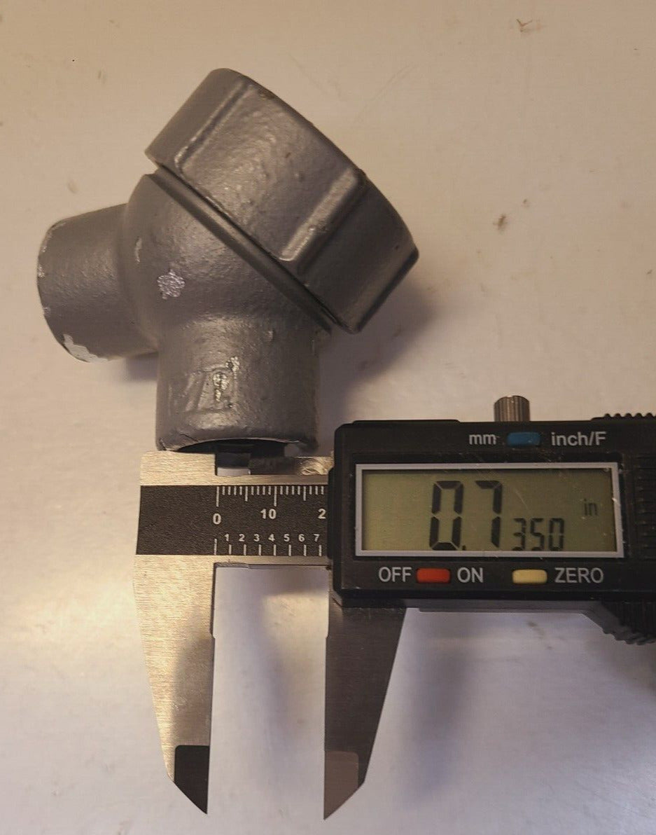 2 Qty. of Appleton ELBY Capped Elbows CL I CL II CL III | O-Z GEDNEY 1/2 (2 Qty)