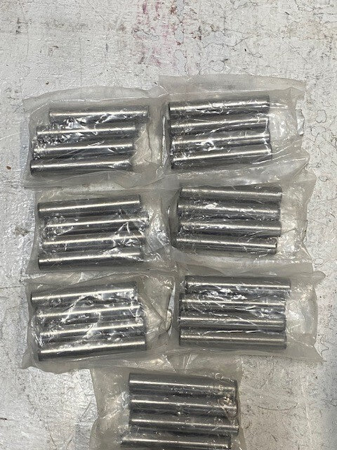 7 Packs of 4 Powertec 71474 Hardened Steel Dowel Pins 1/2" x 3" (28 Pieces)