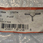 5 Quantity of Couplings Co. 1/2 Poly Tee P125F | 376654 | 720807612588 (5 Qty)