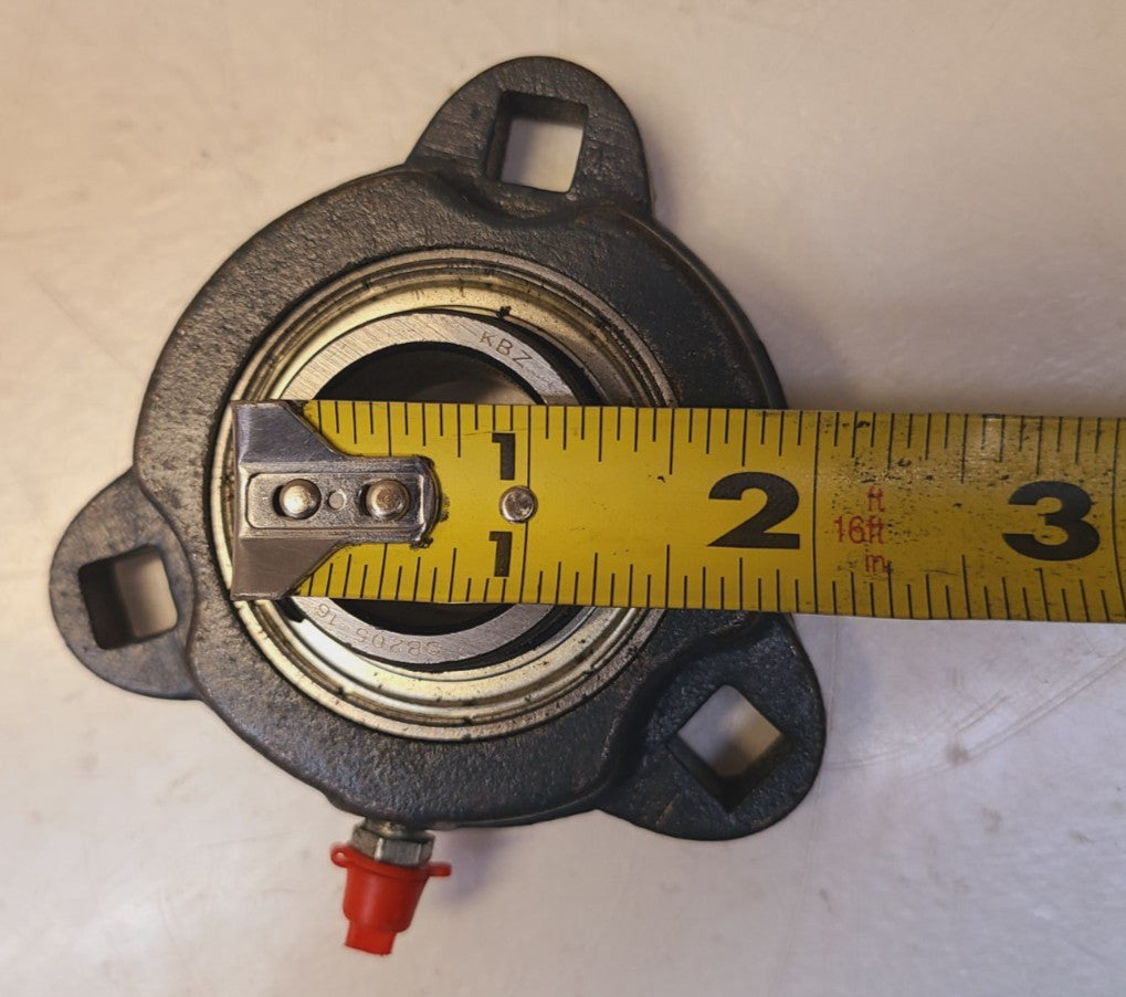KBZ 3 Bolt Flange Mount Bearing F3D2C5 | SB205-16 M/W