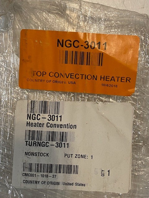 Turbo Chef Service Kit Top Convection Heater NGC-3011