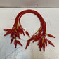 16 Quantity of CAT Red Connection Leads 28" L, 8951-20, D-61158 (16 Qty)