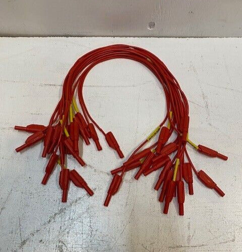 16 Quantity of CAT Red Connection Leads 28" L, 8951-20, D-61158 (16 Qty)