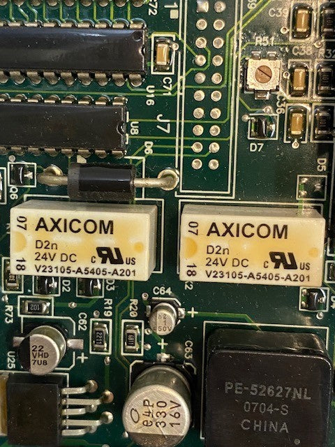 TurboChef Input/Output Control Board V23105-A5405-A201, BRT2821, BRT2821P-24