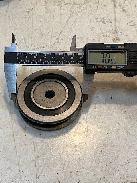 10 Qty of FB6206-2RSC3 Pulley Bearings 10x71x16mm | 7mm Pulley Width (10 Qty)