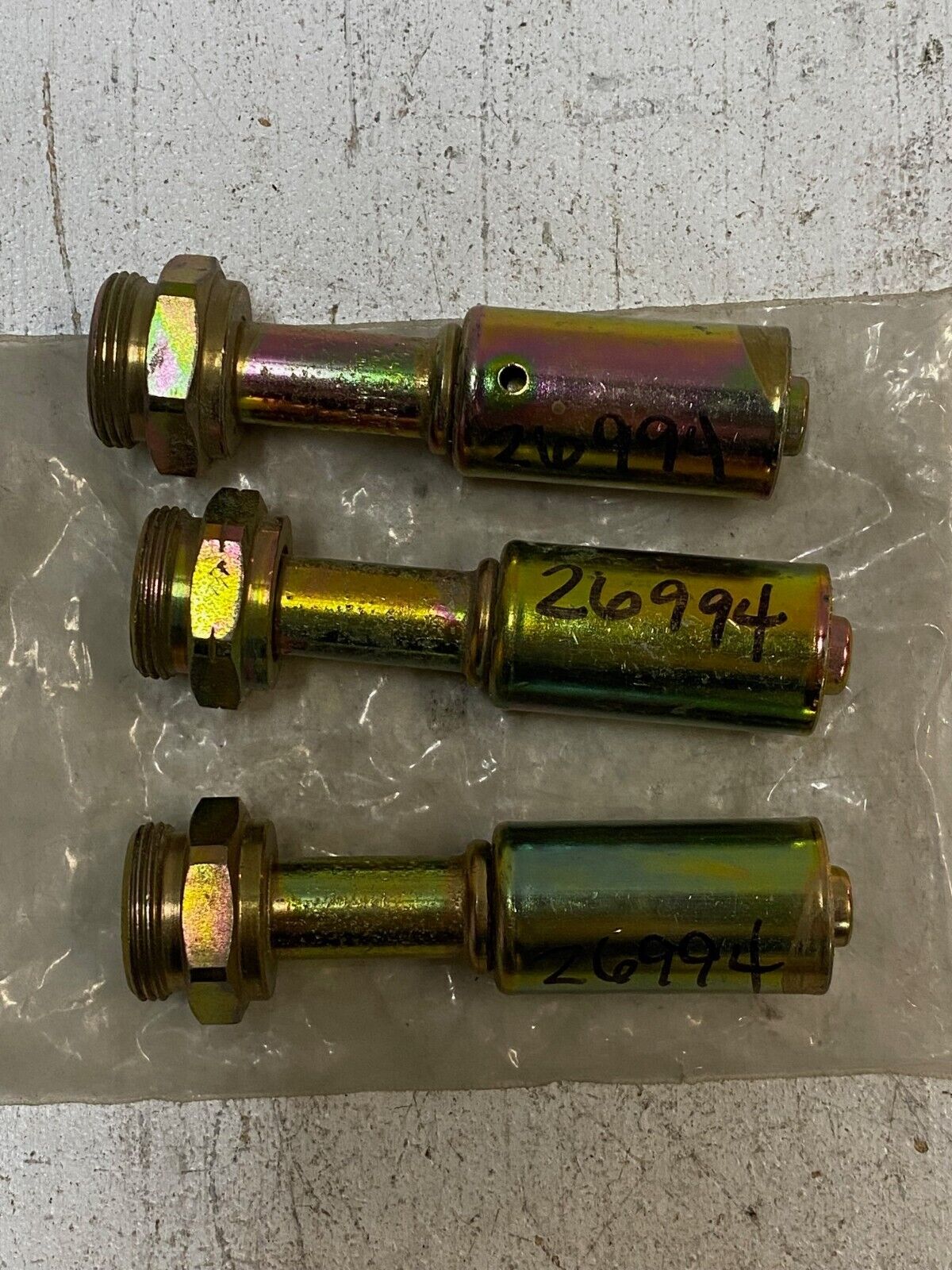 3 Qty of 7x1816 26994 Straight Couplings for CAT (3 Quantity)