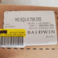 5 Boxes of Baldwin Reserve Square Half Dummy 9BR3502-085 HD.SQU.R.TSR.055 -5 qty