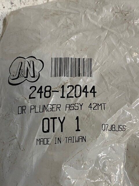 4 Qty of J&N 248-12044 Plunger Assemblies 42MT, 07J8JSS (4 Quantity)