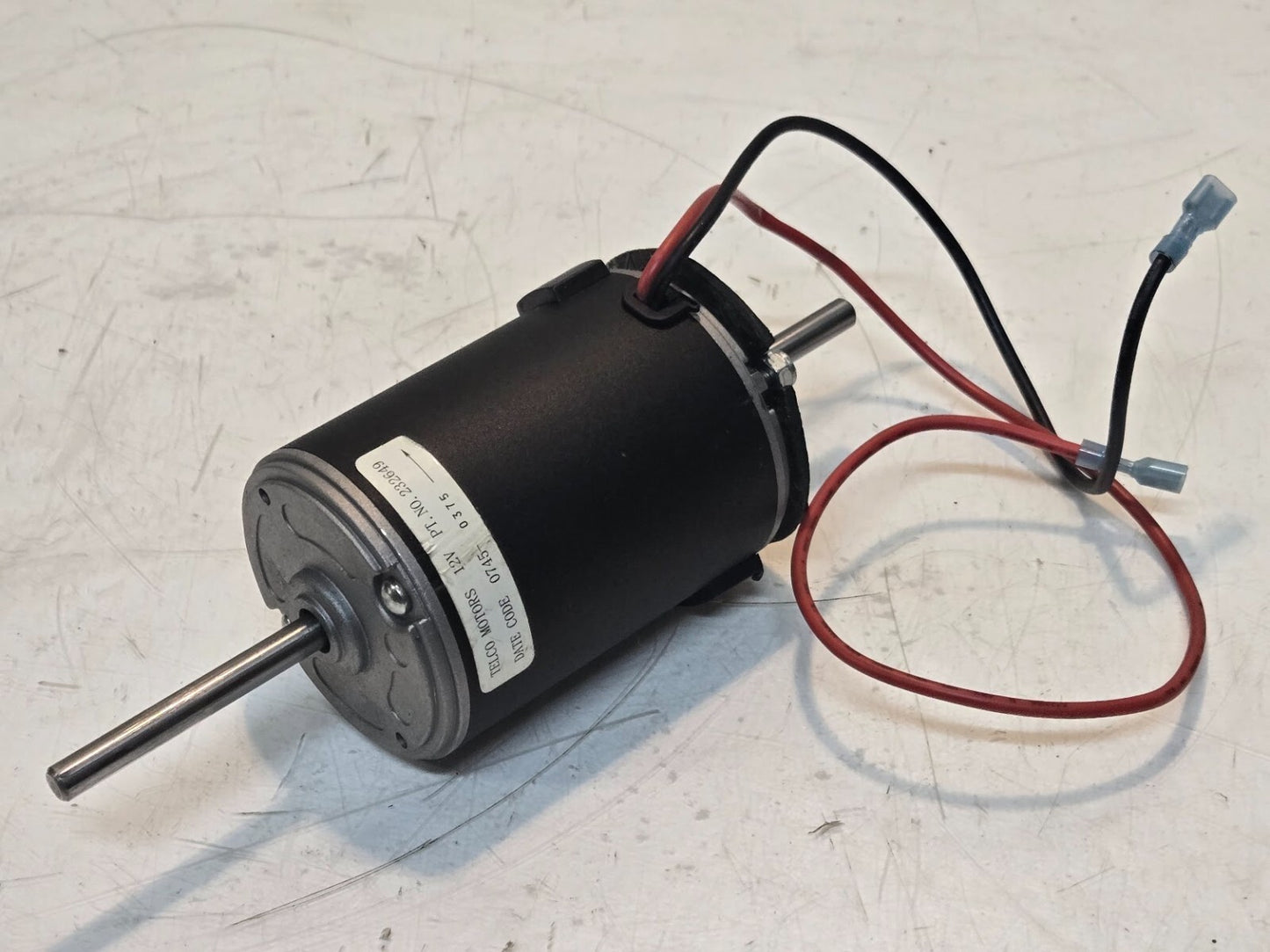 Telco Motors 12V 3" Furnace Blower Motor 232649 | Date Code 0745-0375