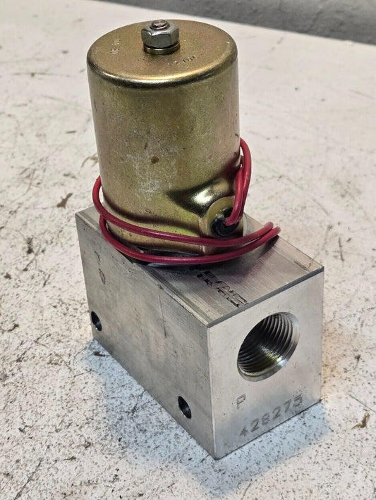 Hydraulic Valve 428275 with 04 30 12VDC Solenoid