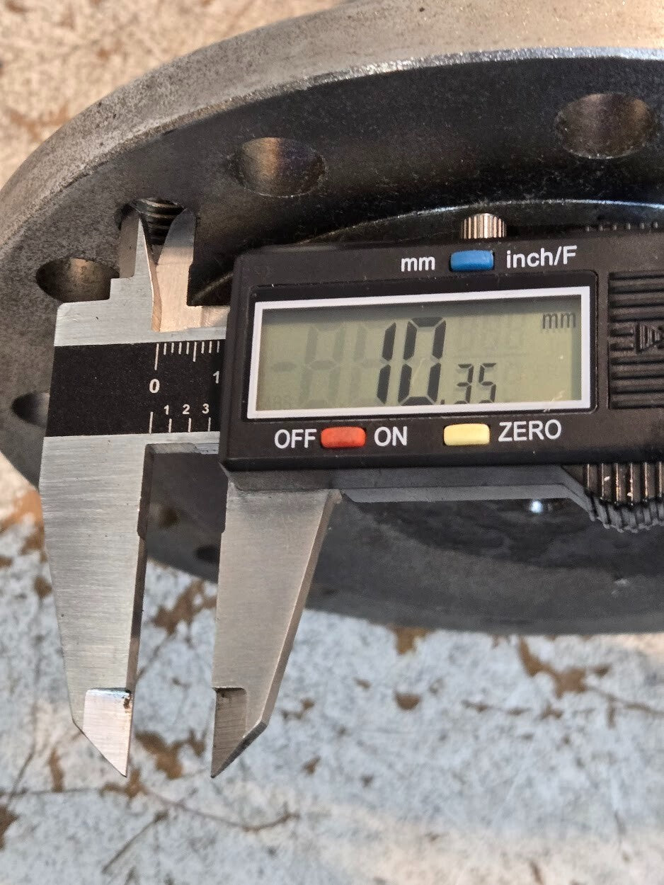 Driveshaft 18 1/2" Length 7 3/8" Hub Diameter 2 3/4" Shaft Diameter