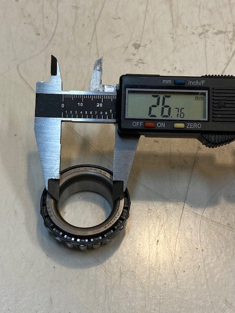 27 Quantity of Peer L44649 Tapered Cone Bearings 45x27x15mm (27 Quantity)