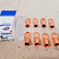 9 Quantity of CarQuest Copper Crimp Lugs 4GA BP332 | 14009 (9 Qty)