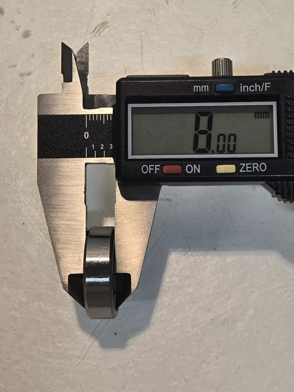 10 Quantity of JESA W4 Ball Bearings | 26 mm OD x 8 mm Bore x 8 mm Wide (10 Qty)