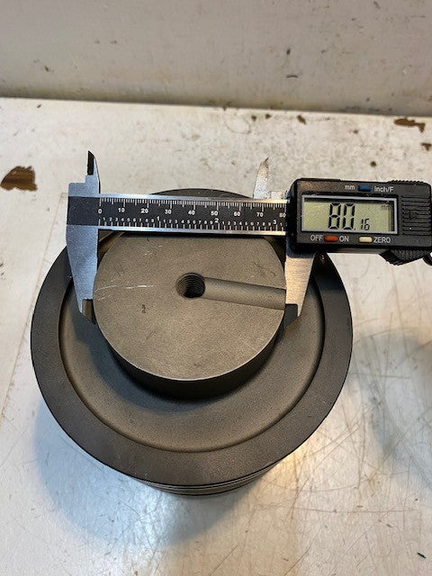 Bottom Roller Assembly 7" Tall 5-3/4" OD 60mm Bottom Bore
