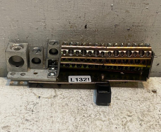 Terminal Ground Bus Bars Brass Neutral Links L132 | 6-1/4" Long