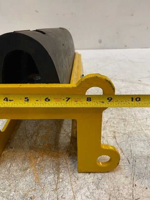 Vestil Steel Rack Guard with Rubber Bumper 18-1/2" L 10-1/2" W 8" H