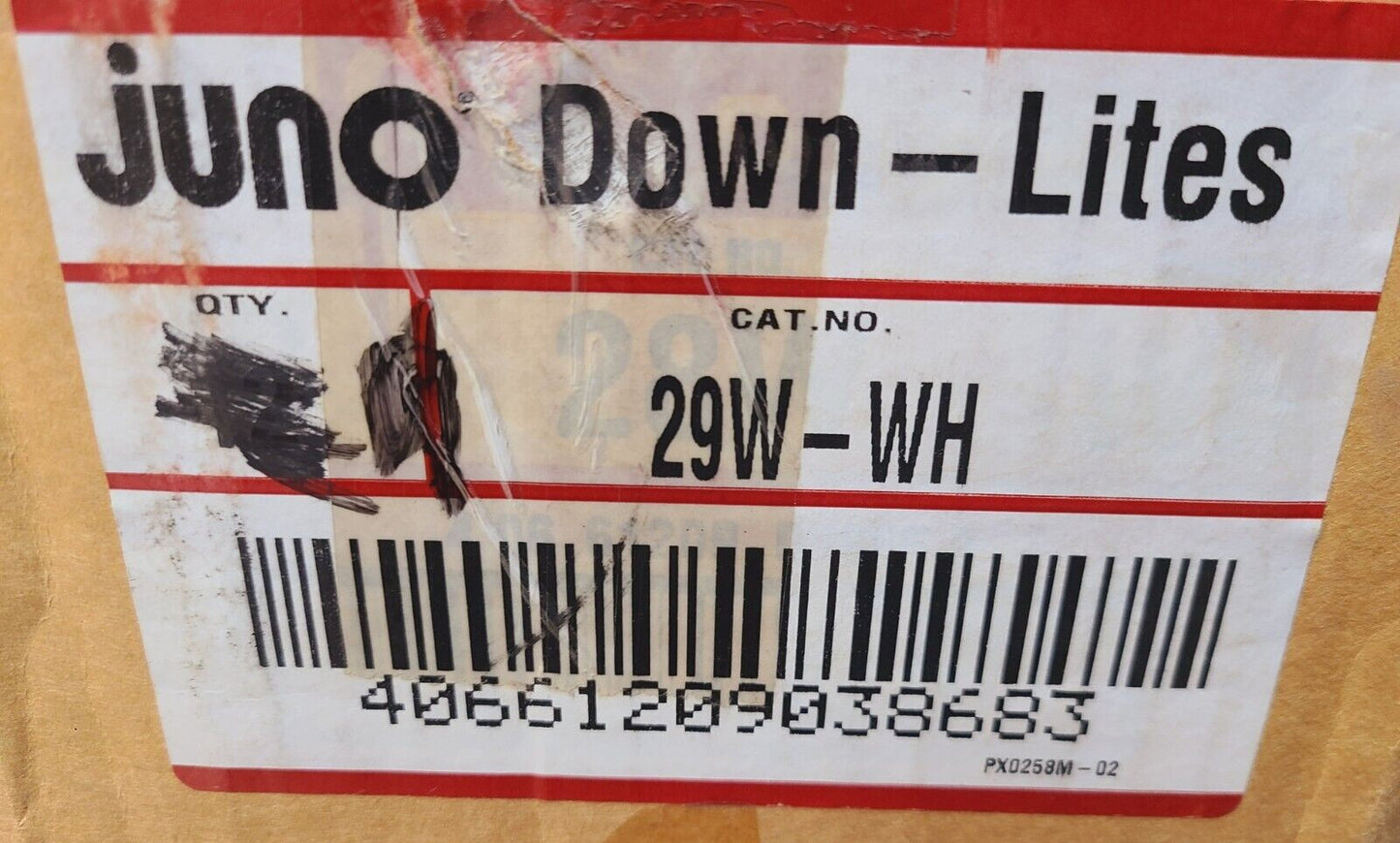 2 Quantity of Juno Down-Lites Air-Loc Ultra White Cone 29W-WH (2 Qty)