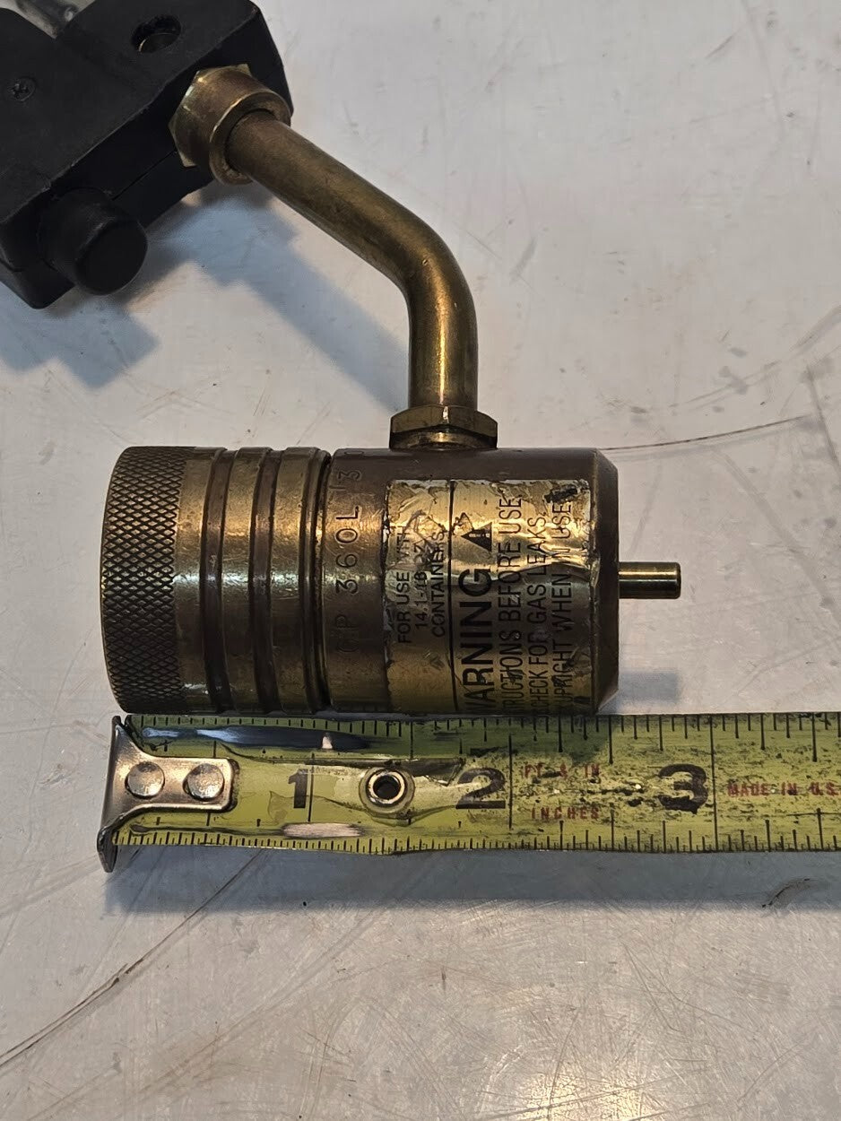 Goss GP 360L 3 07 Propane Hand Torch | Compressed Gas Regulator for LPG & MPS