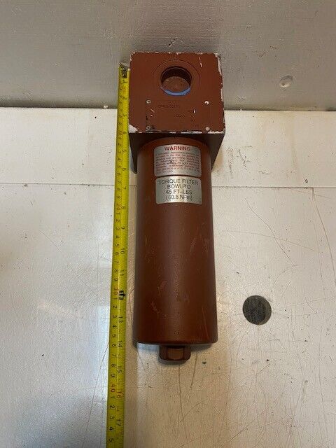 Hydraulic Torque Filter Bowl to 45 FT-LBS | CF401CCZ3S | 14-3/4" L 4-1/2" W