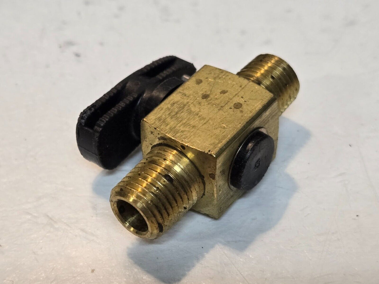 5 Quantity of Quarter Turn Plug Valves 1/4"x1/4" MPT for Parker PV607-4 (5 Qty)