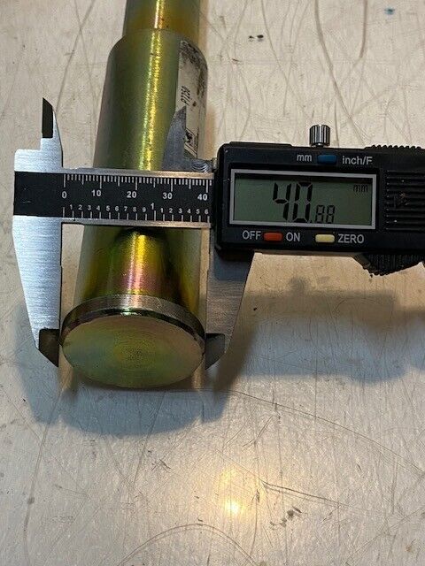 2 Quantity of Tisco P7250 Lift Arm Pin Clevis CAT II & III 9-1/4" Long (2 Qty)