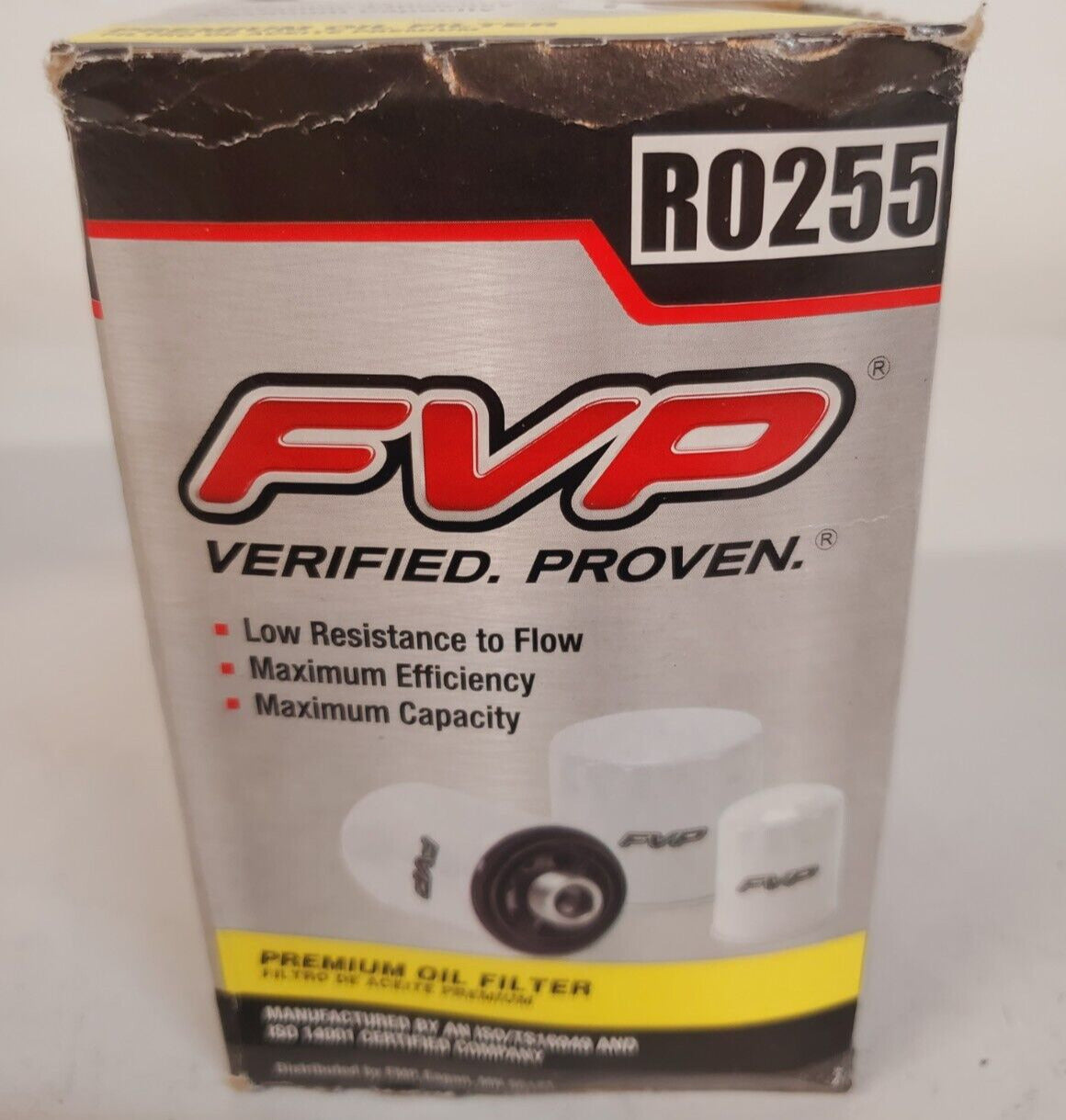 11 Quantity of FVP Premium Oil Filter R0255 (11 Qty)