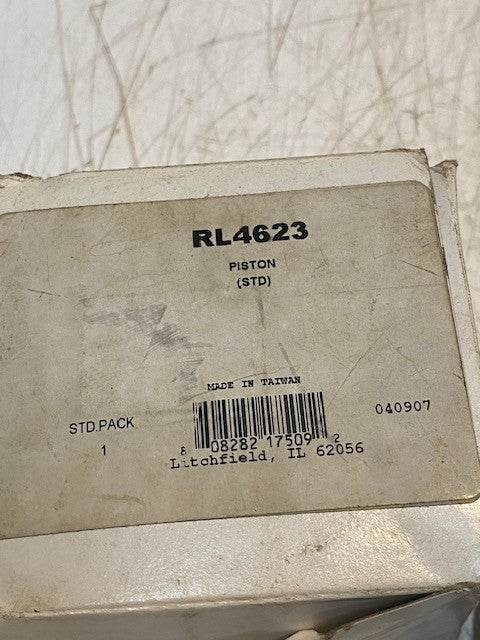Engine Piston Assembly Complete Kit with Rings & Wrist Pin Included RL4623