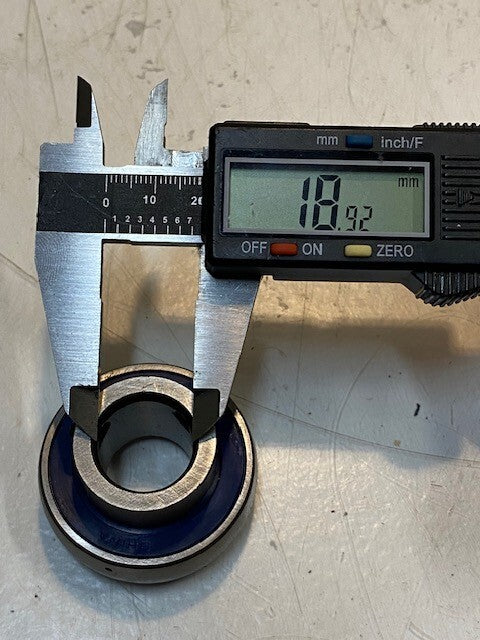 Ball Bearing Insert SB204-757 | 47mm OD 19mm Bore 25mm Thick