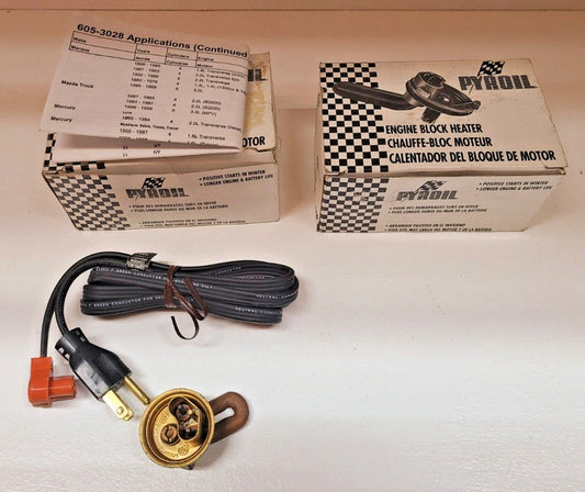 2 Quantity of Pyroil Engine Block Heaters 605-3028 (2 Qty)