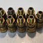 9 Quantity of 1/4" Milton Kwik Change M Style Couplings 1/4" MNPT Brass (9 Qty)