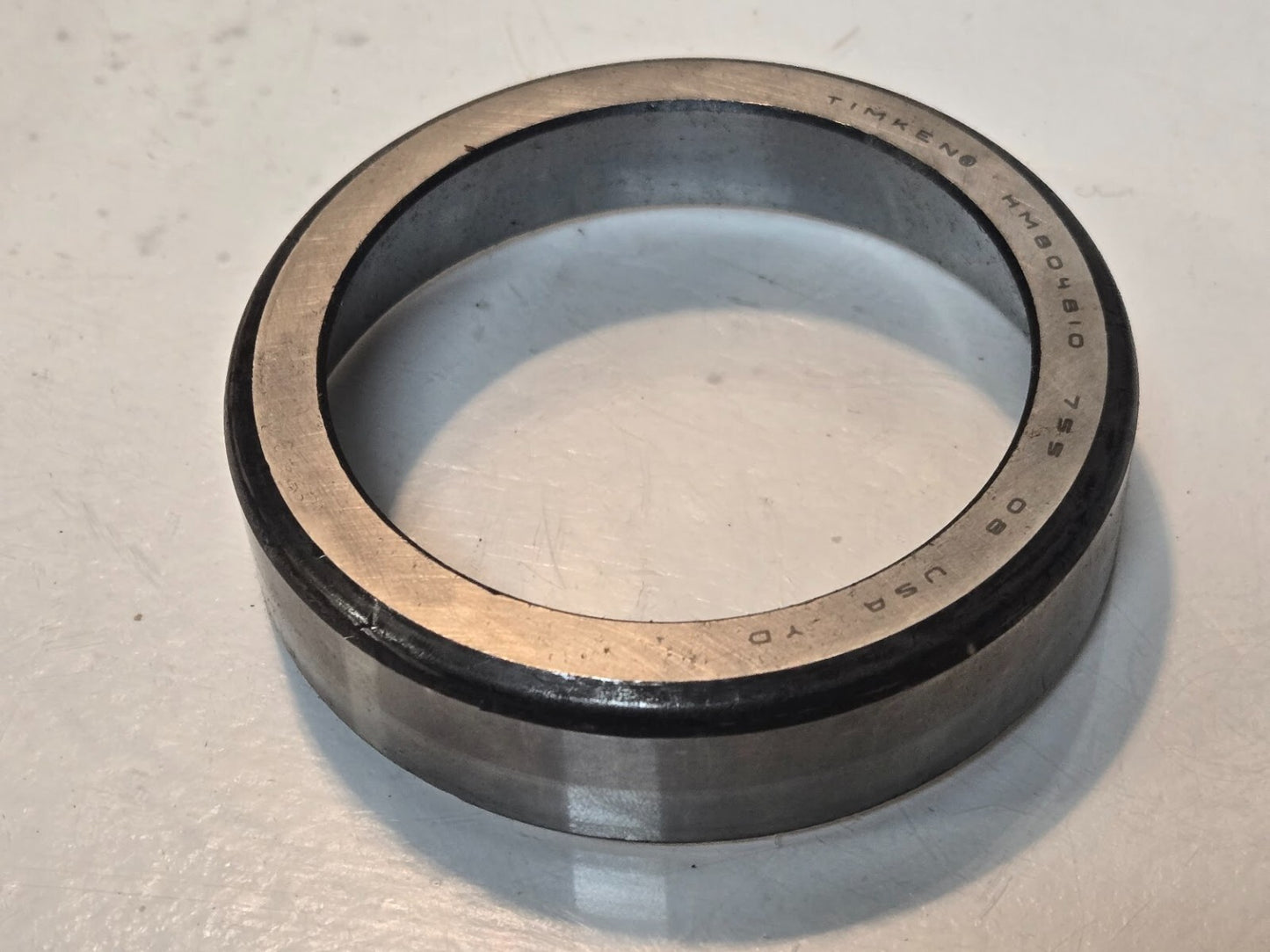2 Quantity of Timken HM804810 Tapered Roller Bearing Outer Races 755 08 (2 Qty)