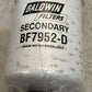 Baldwin Filters BF7952-D Secondary Fuel/Water Separator Spin-On Canister