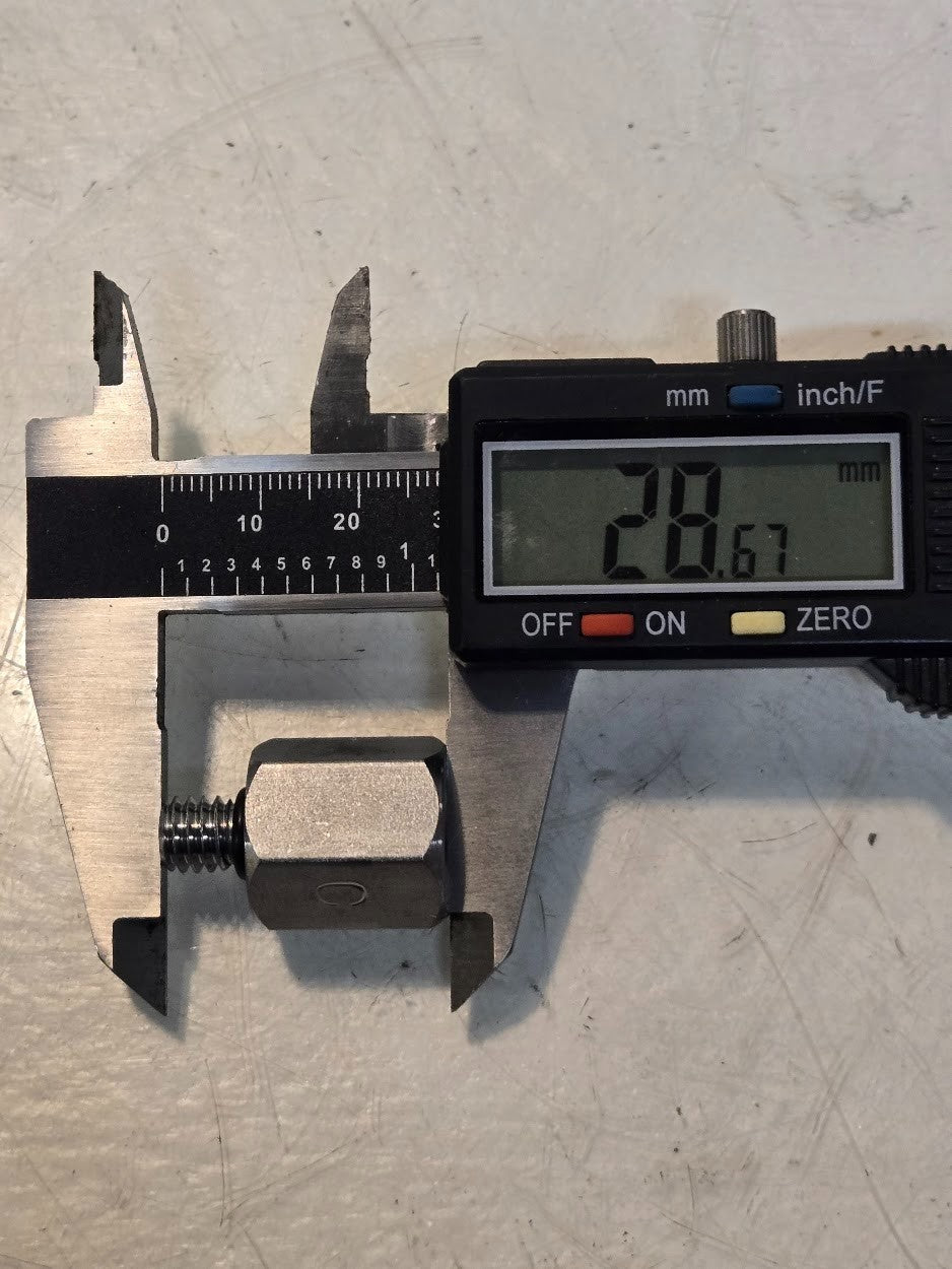 6 Quantity of Versa P-1002-11A-H2 Hydraulic Adapter Assembly | 1/8" (6 Qty)