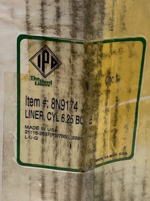IPD 8N9174 Cylinder Liner Sleeve CYL 6.25 Bore