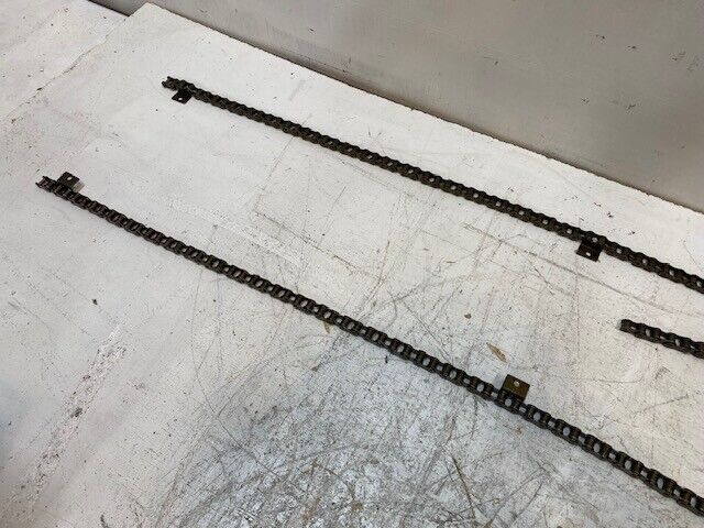 Two 5ft Peer Roller Chains *10ft Total* (See Pics for Measurements)