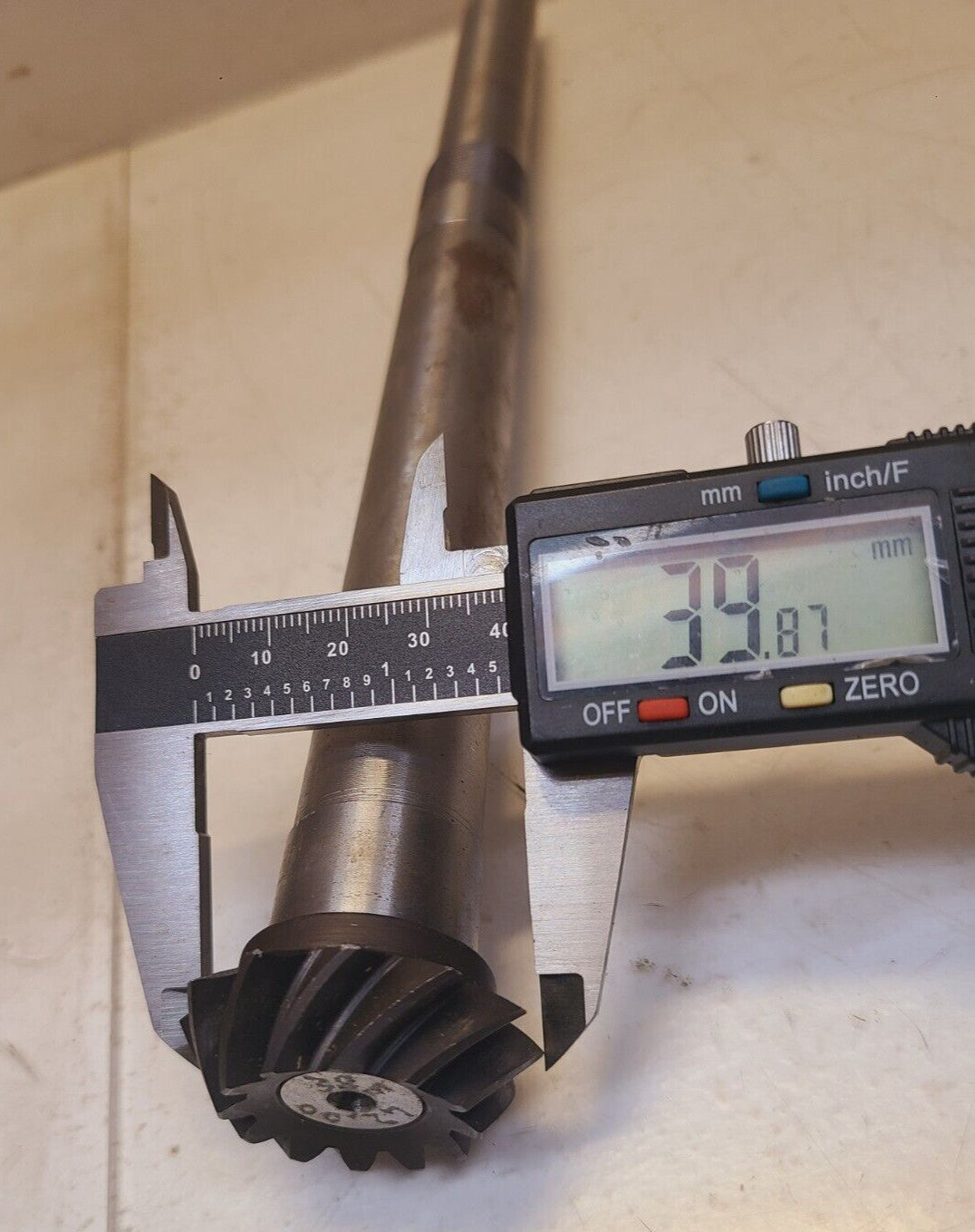 Shaft Part Number 38 E 42,00 | 38E42,00