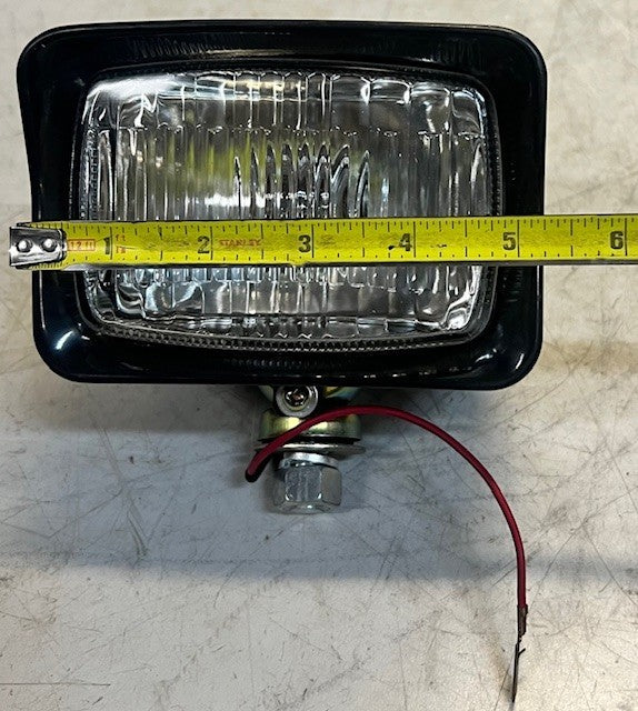 Rectangular Rear Work Light Assembly For Tractors Replacement Utility Light