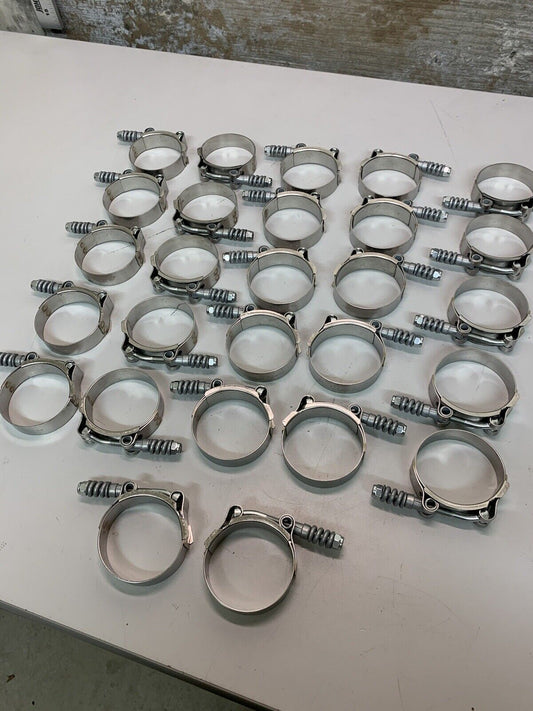 27 R.G. Ray 2437-38 Stainless Steel Exhaust Clamps (27 Pack)