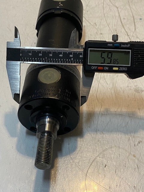 Integral Hydraulik Cylinder ZN40/100/G | 70BAR | 9-1/2" L 60mm OD 14mm Thread