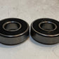 2 Quantity of MRC 305SZZG Single Row Ball Bearings H402 62x25x17mm (2 Quantity)