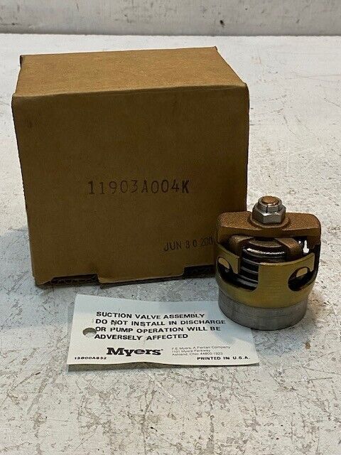 Myers 11903A004K Discharge Valve 13800A832